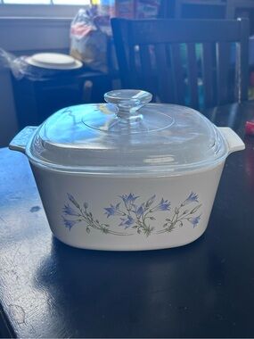 Vintage Corning Ware Blue Dusk 3 Liter Casserole Baking Dish A-3-B